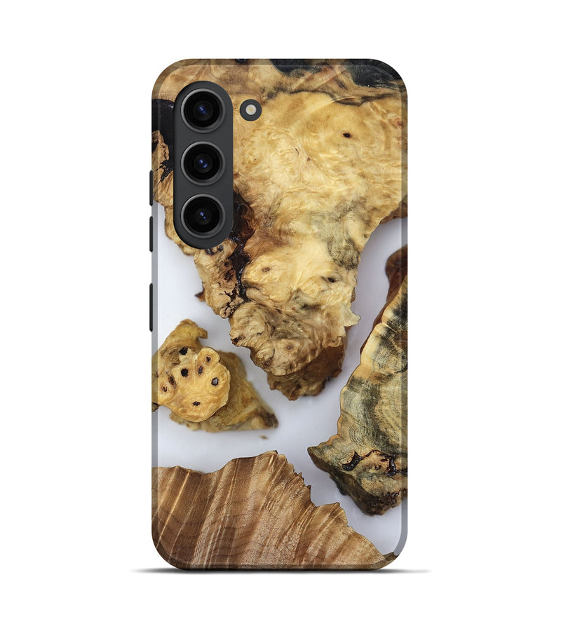 Galaxy S23 Wood Live Edge Phone Case - Javier (Clear, 819130)