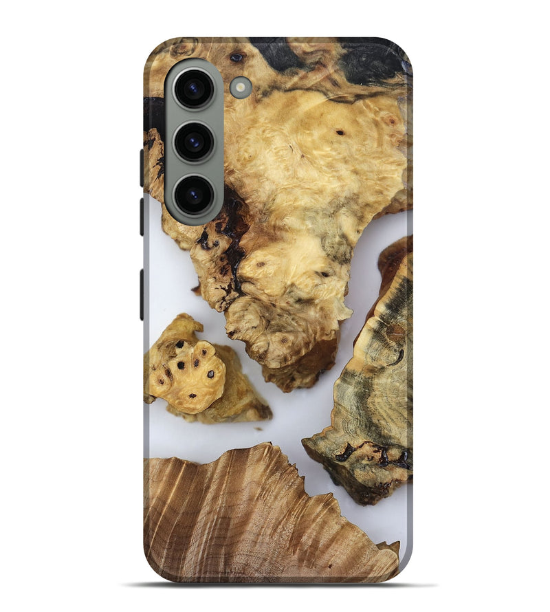 Galaxy S23 Plus Wood Live Edge Phone Case - Javier (Clear, 819130)
