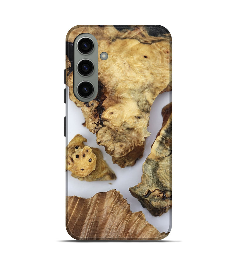 Galaxy S24 Wood Live Edge Phone Case - Javier (Clear, 819130)