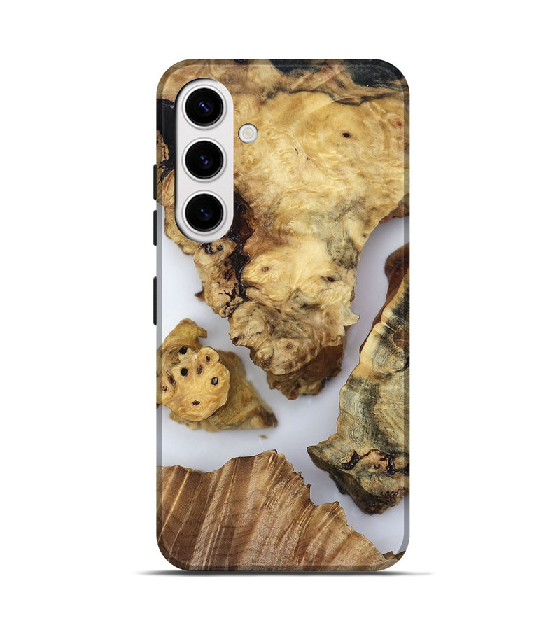 Galaxy S25 Wood Live Edge Phone Case - Javier (Clear, 819130)