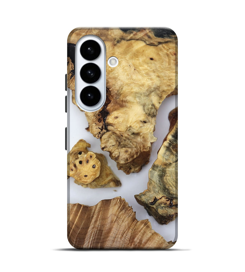 Galaxy S26 Wood Live Edge Phone Case - Javier (Clear, 819130)