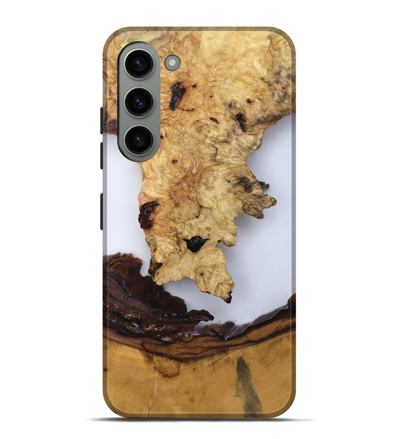 Galaxy S23 Plus Wood Live Edge Phone Case - Renata (Clear, 819131)