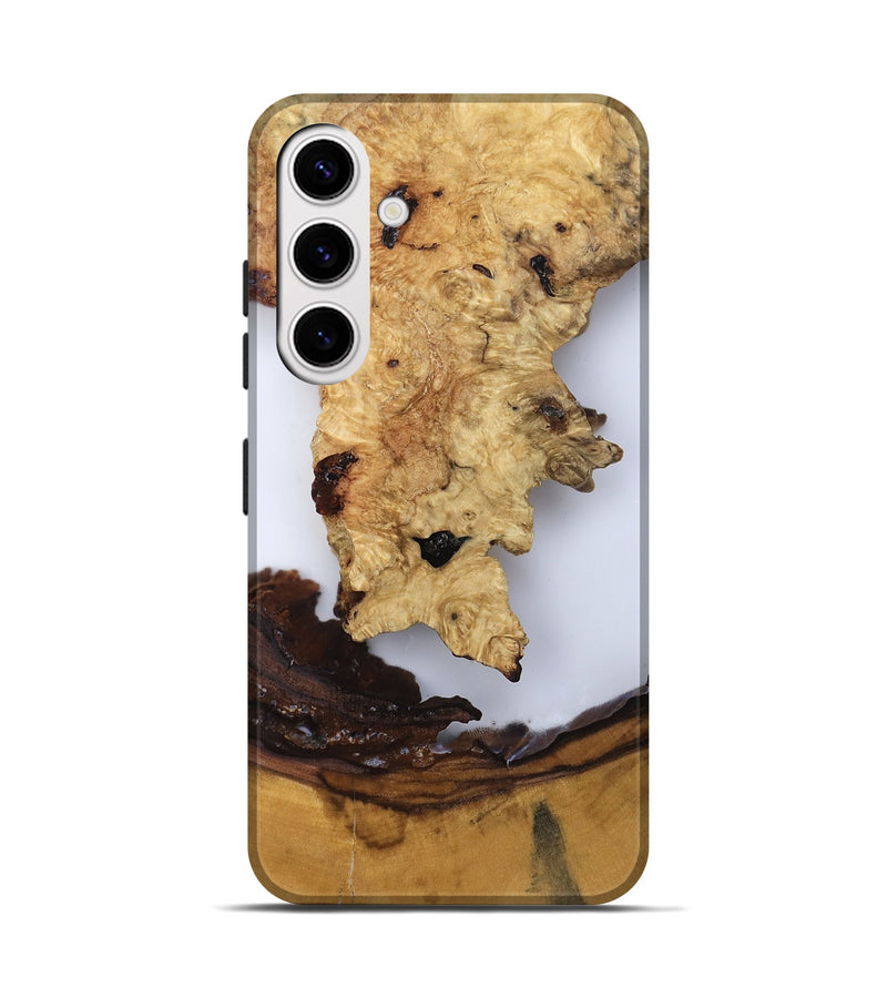 Galaxy S25 Wood Live Edge Phone Case - Renata (Clear, 819131)