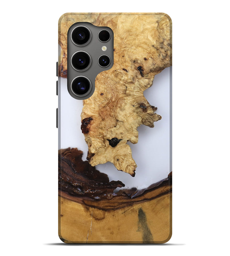 Galaxy S25 Ultra Wood Live Edge Phone Case - Renata (Clear, 819131)