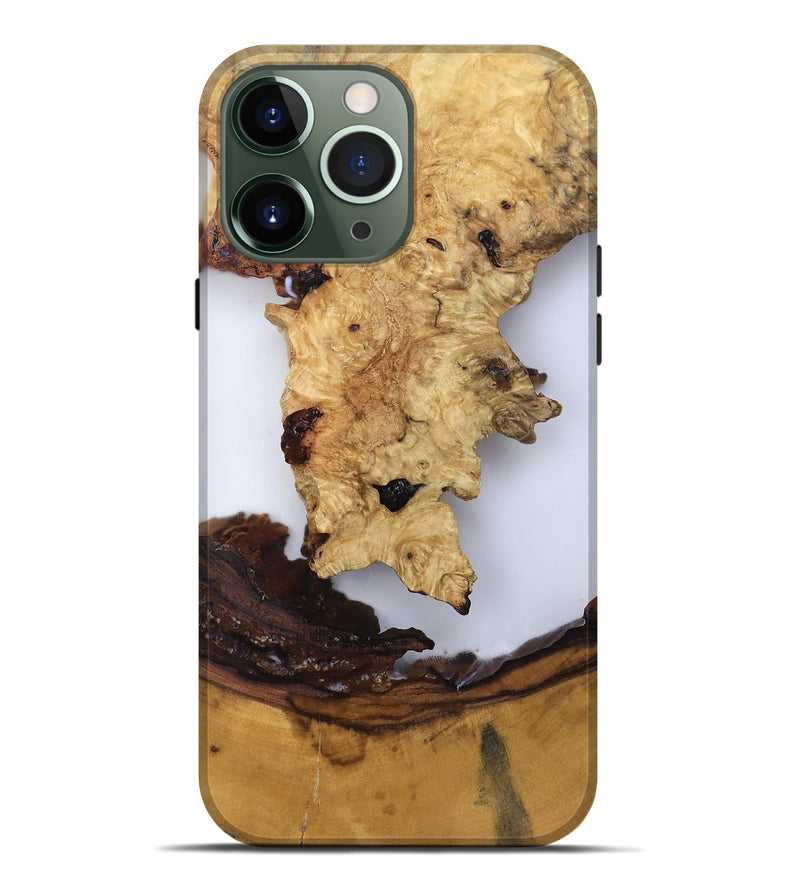 iPhone 13 Pro Max Wood Live Edge Phone Case - Renata (Clear, 819131)