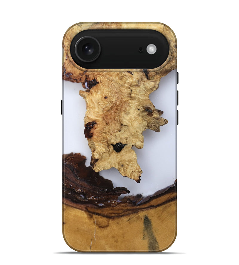 iPhone 17 Air Wood Live Edge Phone Case - Renata (Clear, 819131)
