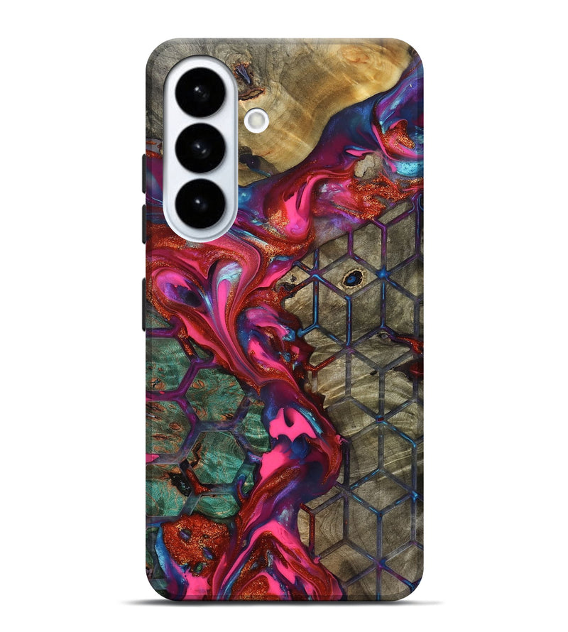 Galaxy S26 Plus Wood Live Edge Phone Case - Ayah (Pattern, 819132)