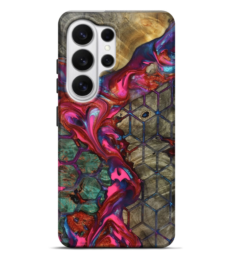 Galaxy S26 Ultra Wood Live Edge Phone Case - Ayah (Pattern, 819132)