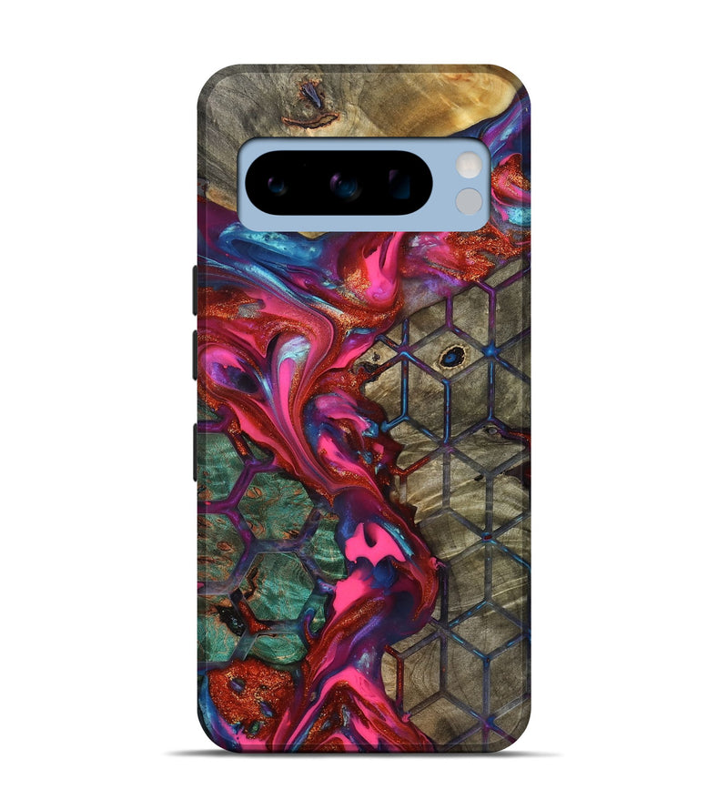 Pixel 8 Pro Wood Live Edge Phone Case - Ayah (Pattern, 819132)