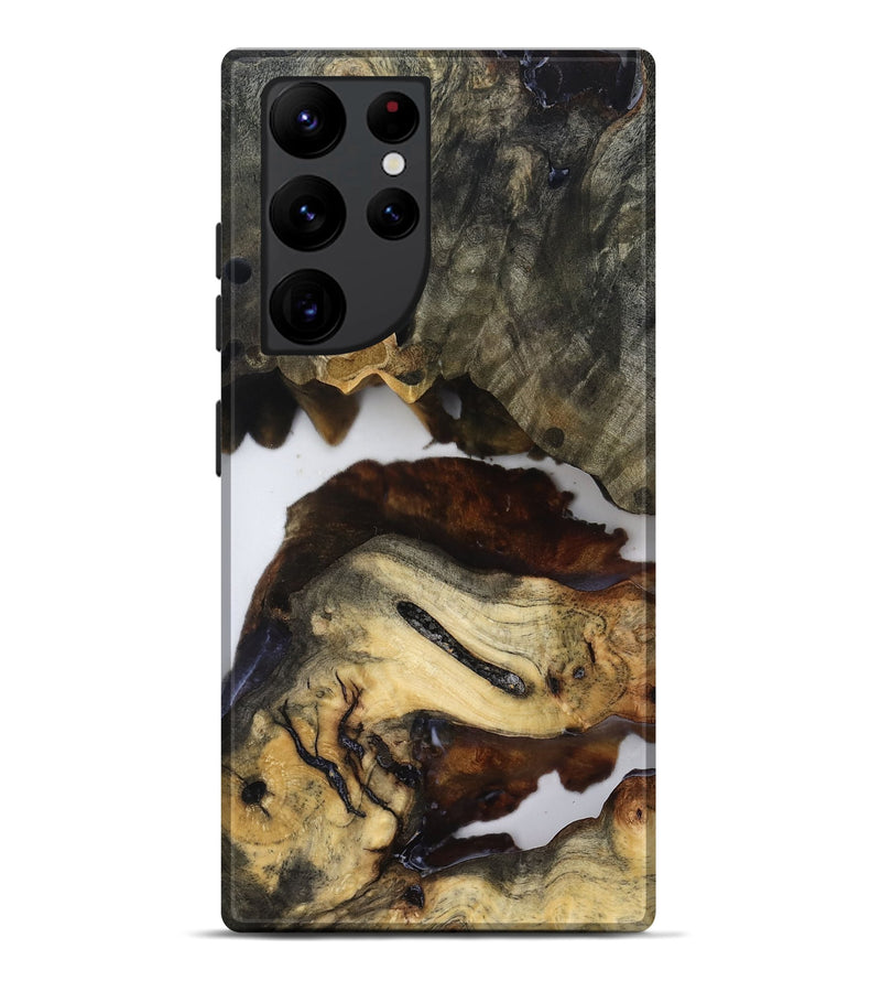 Galaxy S22 Ultra Wood Live Edge Phone Case - Jerald (Clear, 819133)