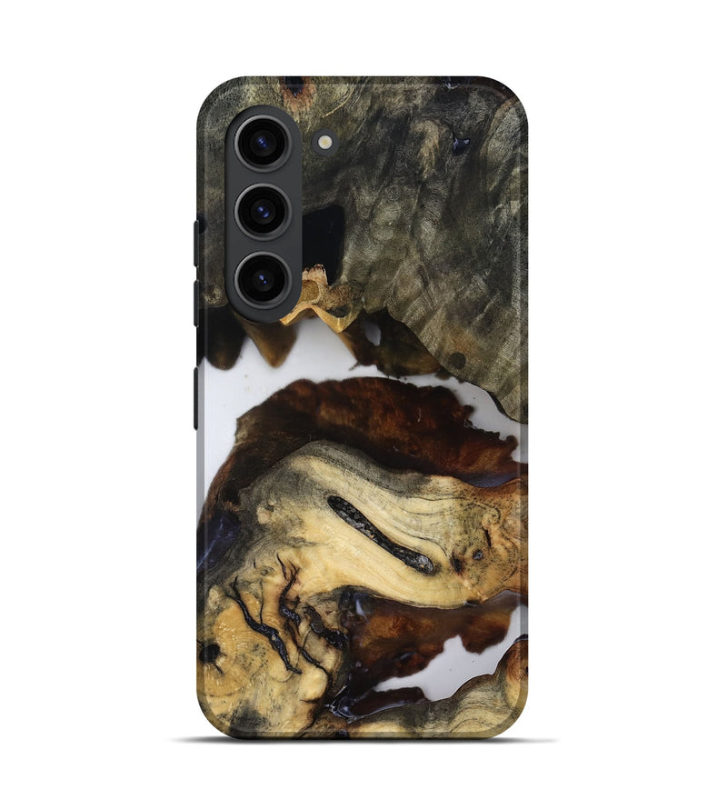 Galaxy S23 Wood Live Edge Phone Case - Jerald (Clear, 819133)