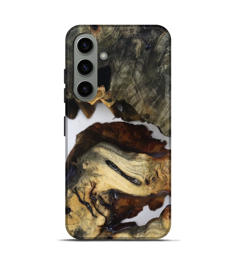 Galaxy S24 Wood Live Edge Phone Case - Jerald (Clear, 819133)