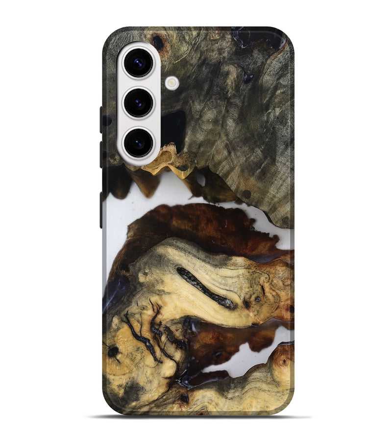 Galaxy S25 Plus Wood Live Edge Phone Case - Jerald (Clear, 819133)
