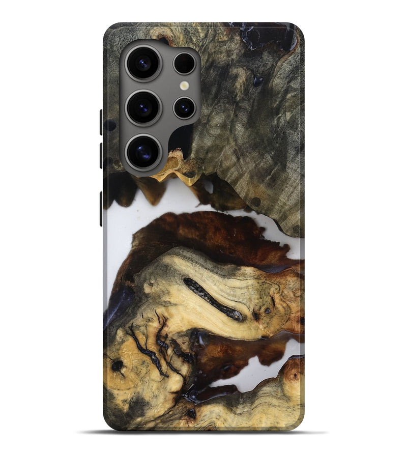 Galaxy S25 Ultra Wood Live Edge Phone Case - Jerald (Clear, 819133)