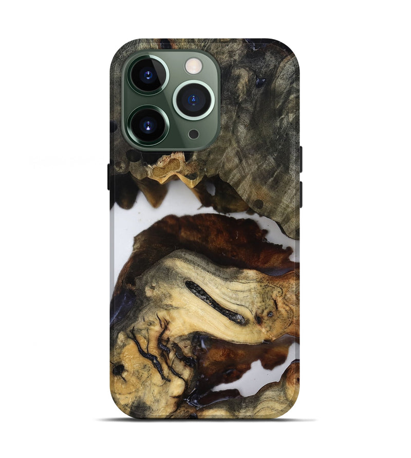 iPhone 13 Pro Wood Live Edge Phone Case - Jerald (Clear, 819133)