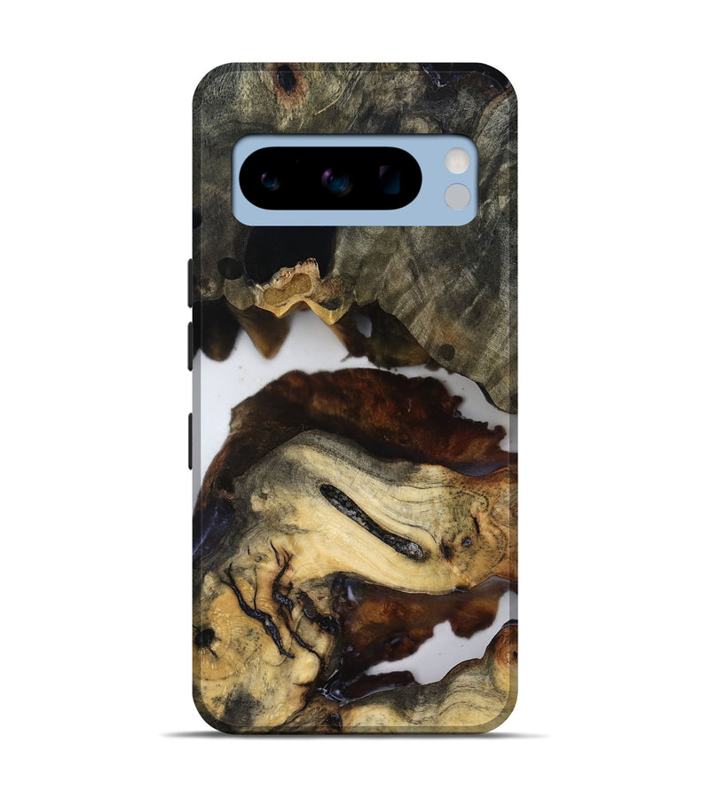 Pixel 8 Pro Wood Live Edge Phone Case - Jerald (Clear, 819133)