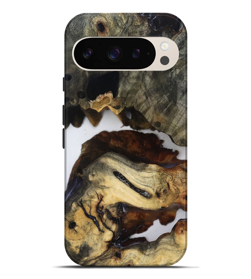Pixel 9 Pro XL Wood Live Edge Phone Case - Jerald (Clear, 819133)