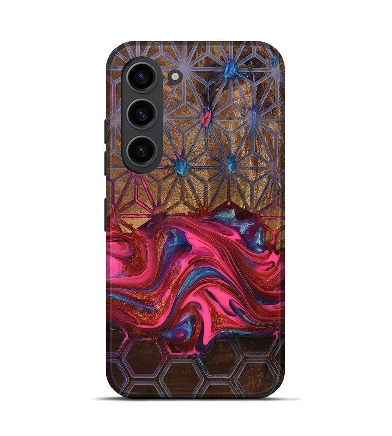 Galaxy S23 Wood Live Edge Phone Case - Tomeka (Pattern, 819135)