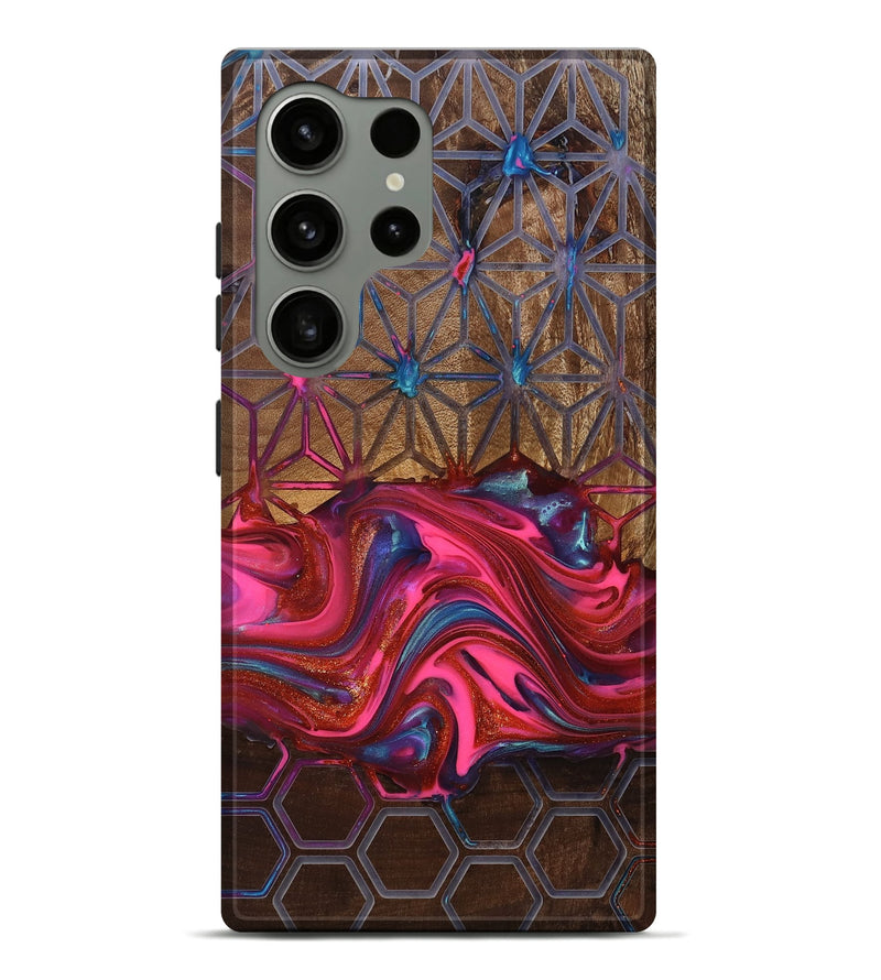 Galaxy S24 Ultra Wood Live Edge Phone Case - Tomeka (Pattern, 819135)