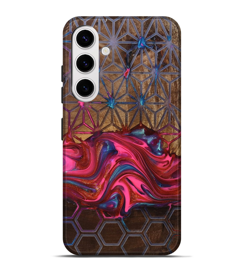 Galaxy S25 Plus Wood Live Edge Phone Case - Tomeka (Pattern, 819135)