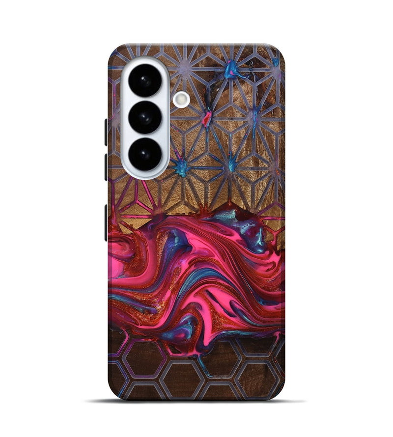 Galaxy S26 Wood Live Edge Phone Case - Tomeka (Pattern, 819135)