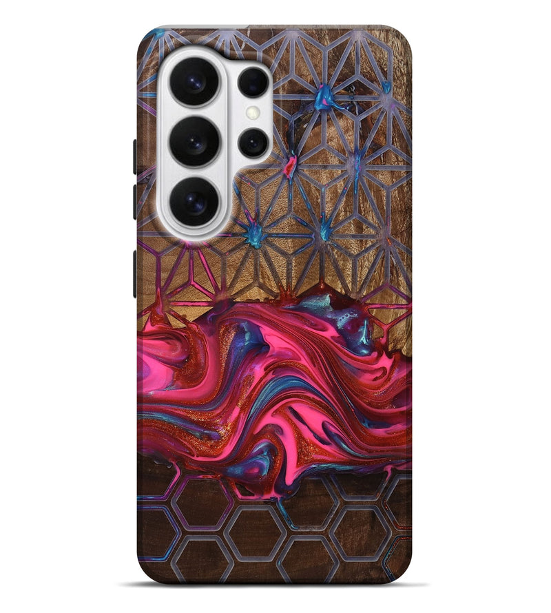 Galaxy S26 Ultra Wood Live Edge Phone Case - Tomeka (Pattern, 819135)