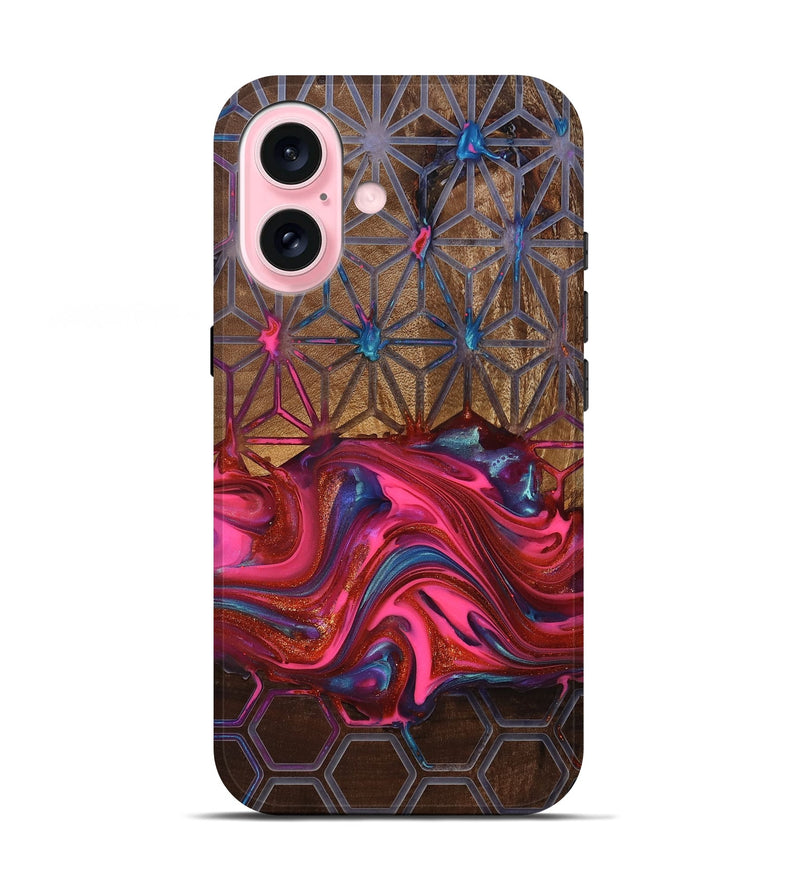 iPhone 17 Wood Live Edge Phone Case - Tomeka (Pattern, 819135)