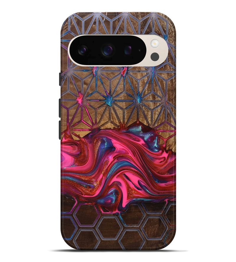 Pixel 10 Pro XL Wood Live Edge Phone Case - Tomeka (Pattern, 819135)