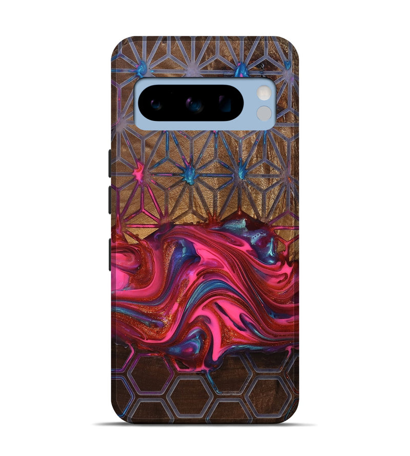 Pixel 8 Pro Wood Live Edge Phone Case - Tomeka (Pattern, 819135)