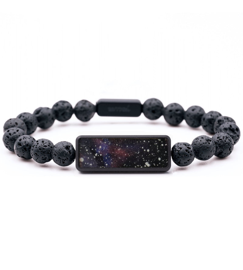 Lava Bead ResinArt Bracelet - Craig (Cosmos, 819140)