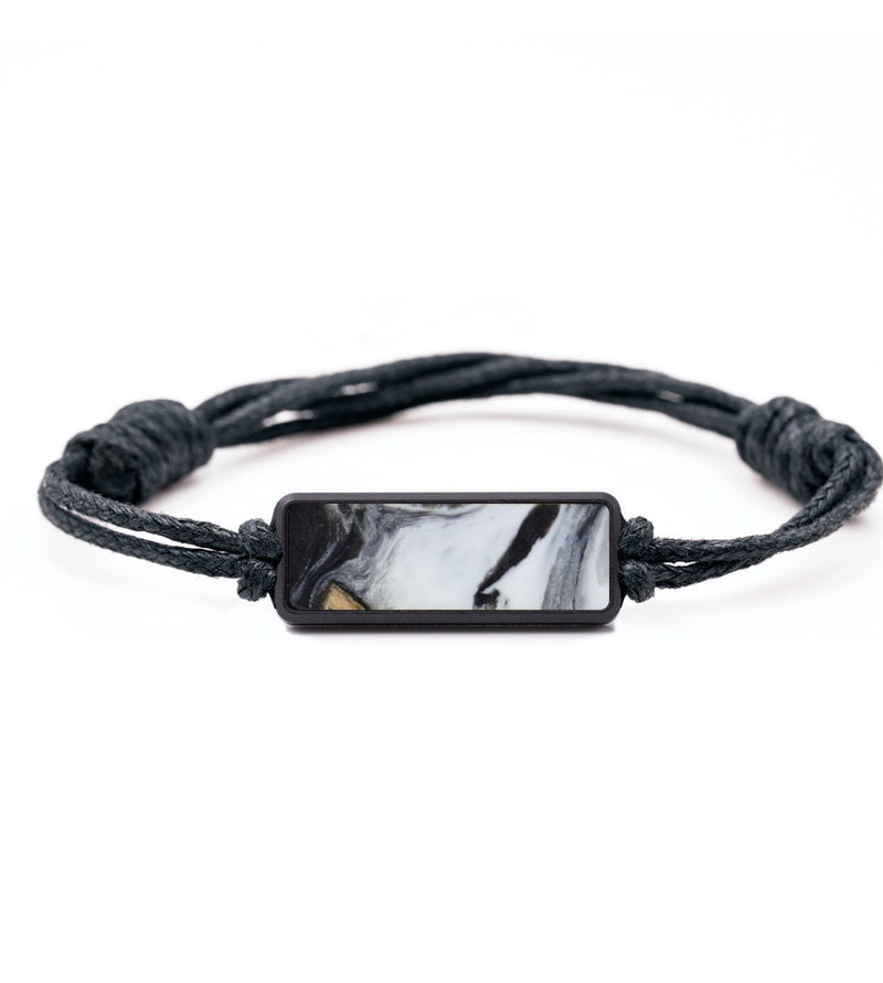 Classic ResinArt Bracelet - Cristian (Black & White, 819158)