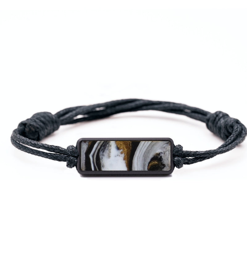 Classic ResinArt Bracelet - Brynn (Black & White, 819163)