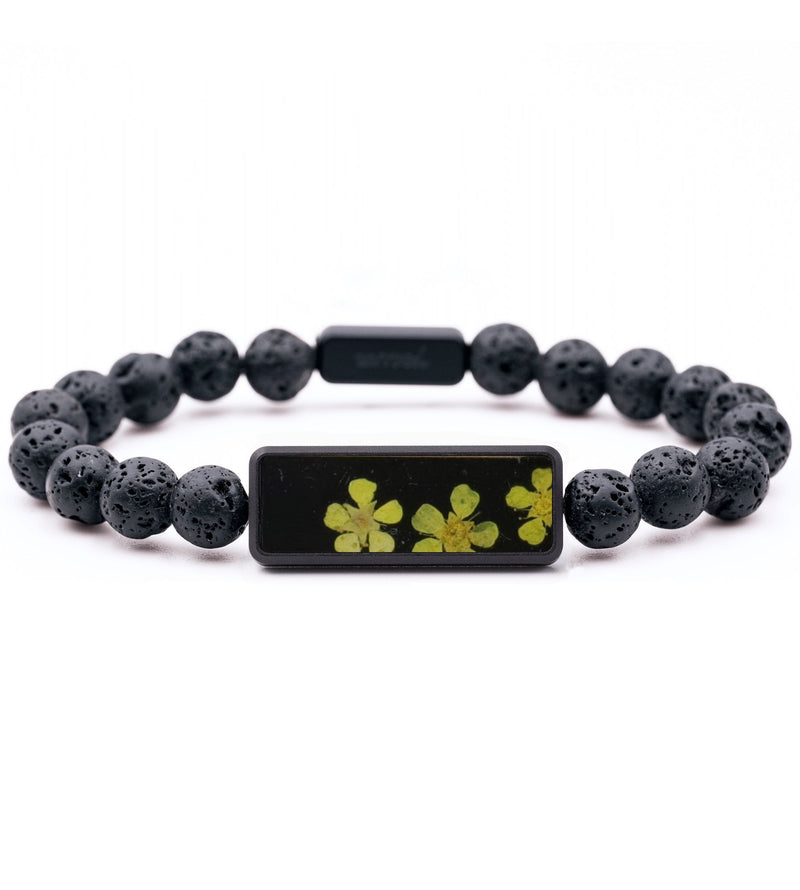 Lava Bead ResinArt Bracelet - Michele (Bloom, 819167)