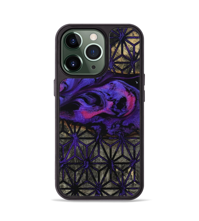 iPhone 13 Pro Wood Phone Case - Kamron (Pattern, 819170)