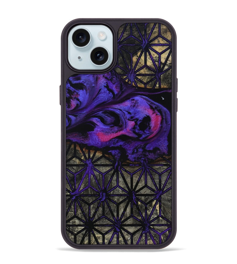 iPhone 15 Plus Wood Phone Case - Kamron (Pattern, 819170)
