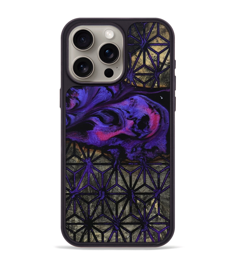 iPhone 15 Pro Max Wood Phone Case - Kamron (Pattern, 819170)