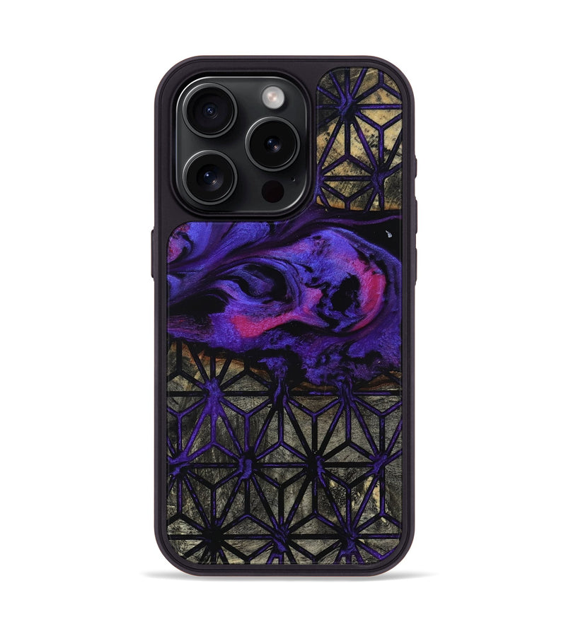 iPhone 15 Pro Wood Phone Case - Kamron (Pattern, 819170)