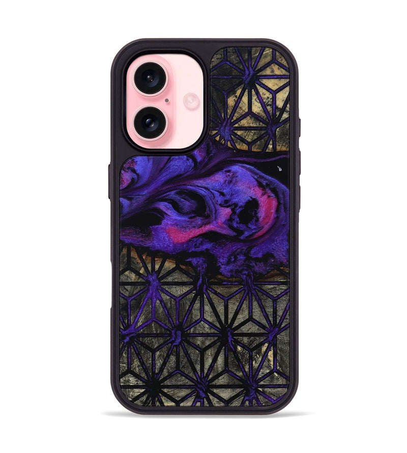 iPhone 16 Wood Phone Case - Kamron (Pattern, 819170)
