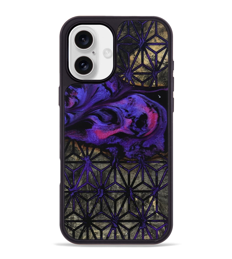 iPhone 16 Plus Wood Phone Case - Kamron (Pattern, 819170)