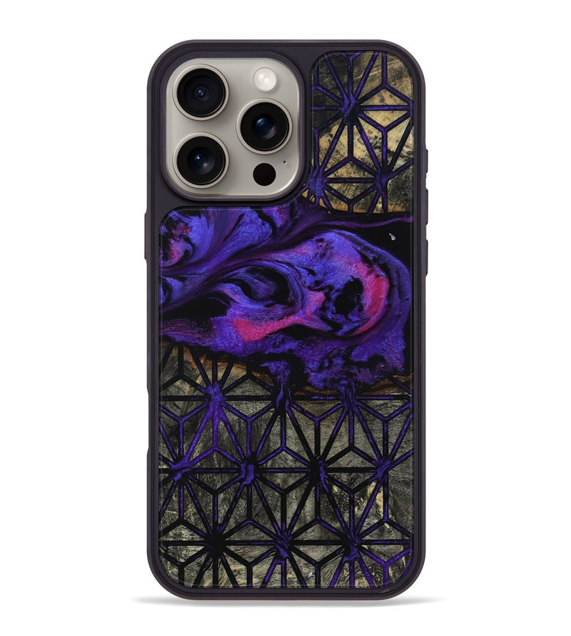 iPhone 16 Pro Max Wood Phone Case - Kamron (Pattern, 819170)
