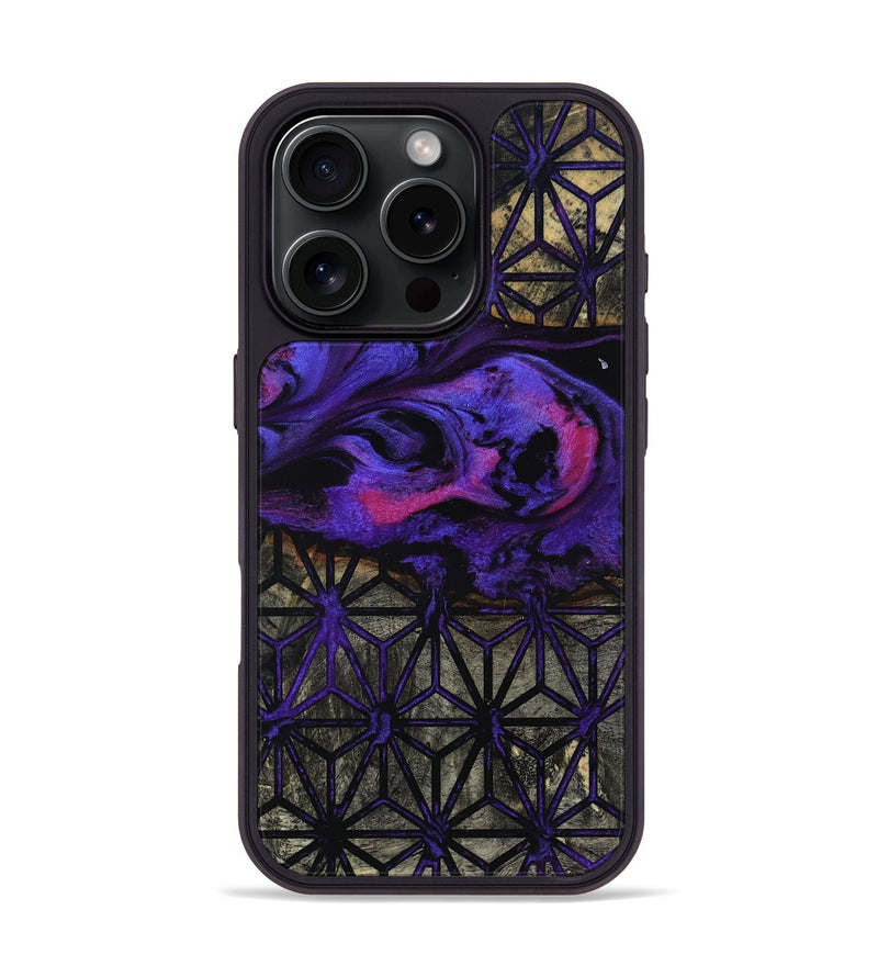 iPhone 16 Pro Wood Phone Case - Kamron (Pattern, 819170)