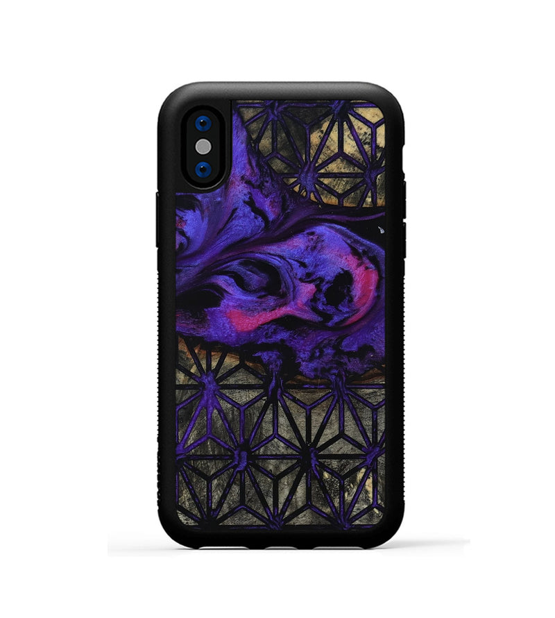 iPhone Xs Wood Phone Case - Kamron (Pattern, 819170)