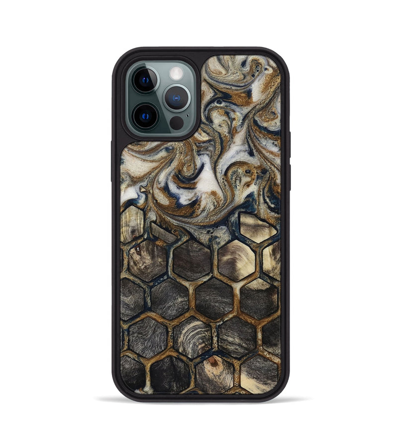 iPhone 12 Pro Wood Phone Case - Mariel (Pattern, 819171)