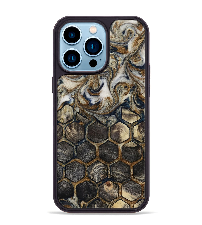 iPhone 14 Pro Max Wood Phone Case - Mariel (Pattern, 819171)