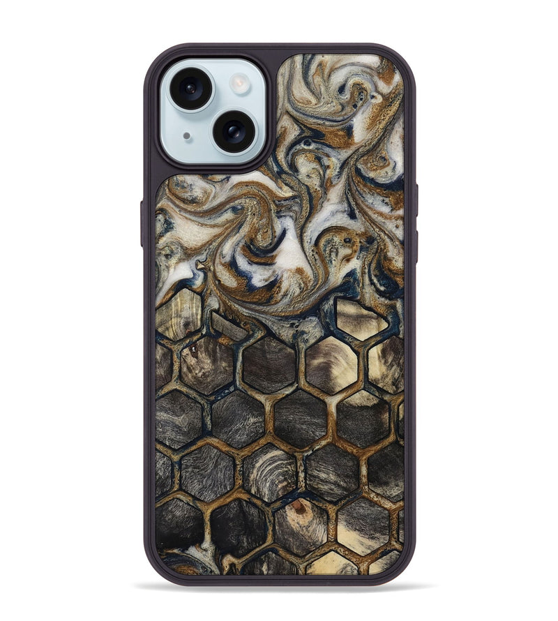 iPhone 15 Plus Wood Phone Case - Mariel (Pattern, 819171)