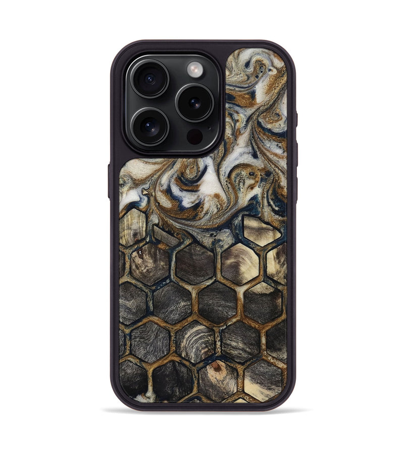 iPhone 15 Pro Wood Phone Case - Mariel (Pattern, 819171)