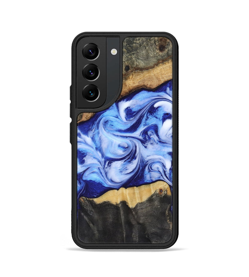 Galaxy S22 Wood Phone Case - Jones (Blue, 819172)