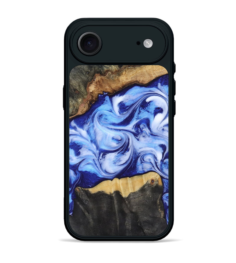 iPhone 17 Air Wood Phone Case - Jones (Blue, 819172)
