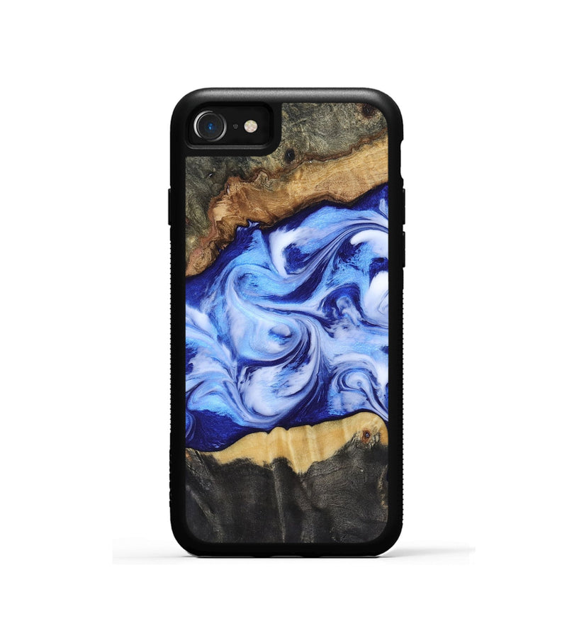 iPhone SE Wood Phone Case - Jones (Blue, 819172)