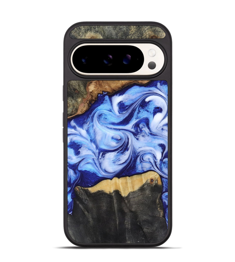 Pixel 9 Pro Wood Phone Case - Jones (Blue, 819172)